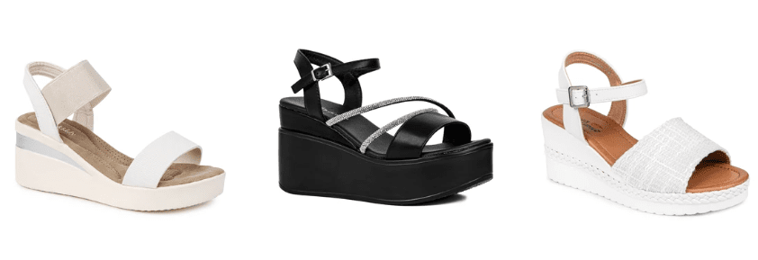 Platformos szandálok