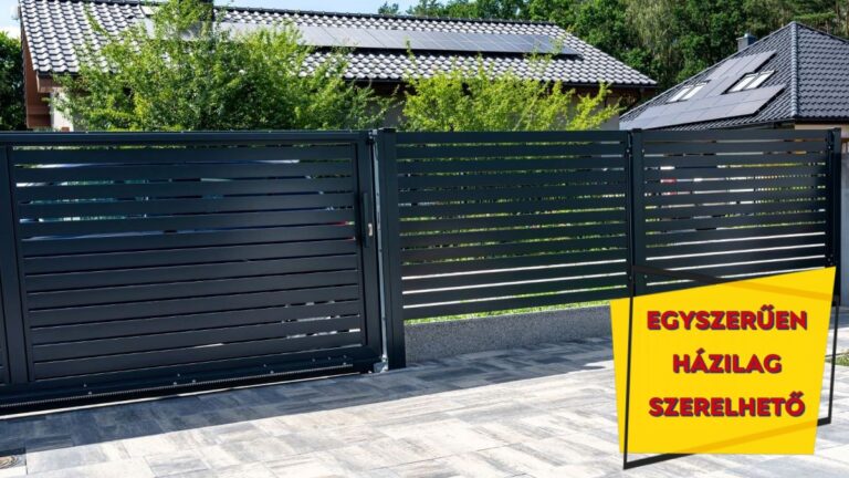 Időtálló alumínium kerítésléc az XXL kerítés kínálatában